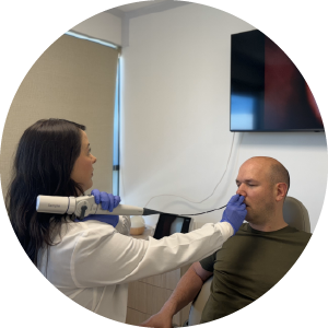 Nasolaringoscopia otorrinolaringología