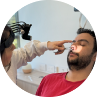 Cauterización nasal